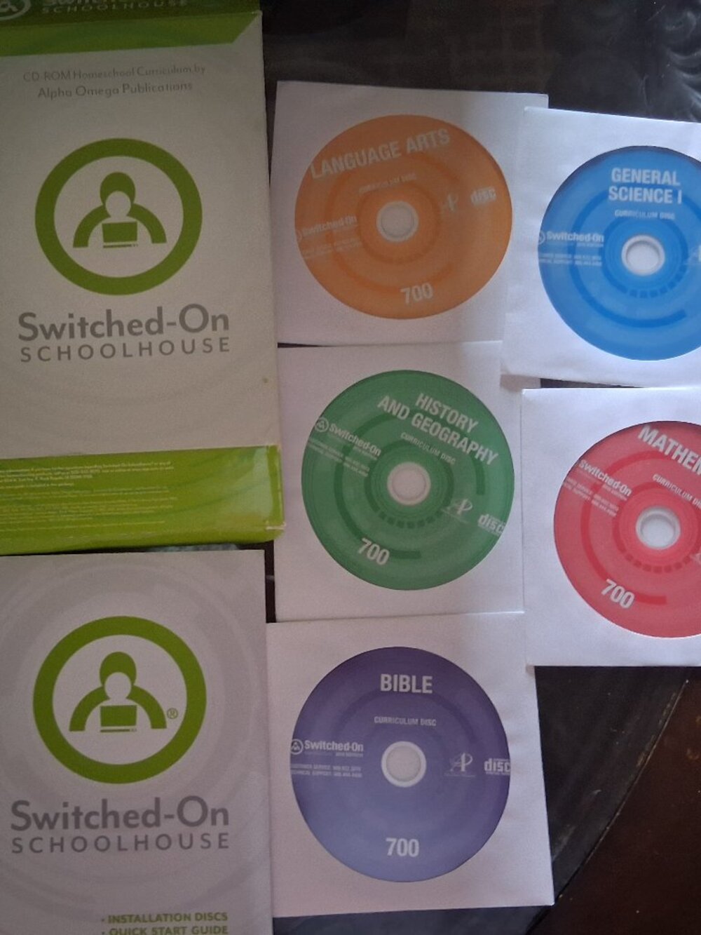 Switched on Schoolhouse Complete 7th Grade SOS grade 7 Homeschool